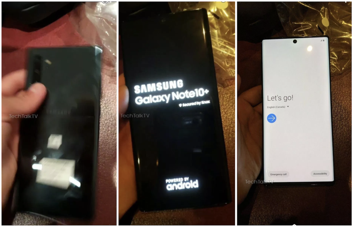 Galaxy Note10 の実機画像がリーク ダイワン公式magazine